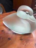 Leerdam Eend Bloch, Antiek en Kunst, Antiek | Glas en Kristal, Ophalen of Verzenden