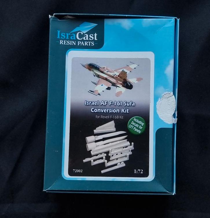 Isracast F-16 SUFA Conversion, Hobby en Vrije tijd, Modelbouw | Vliegtuigen en Helikopters, Nieuw, Vliegtuig, 1:72 tot 1:144, Overige merken