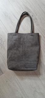 Donkergrijze tas, merk ZEBRA., Sieraden, Tassen en Uiterlijk, Tassen | Damestassen, Ophalen, Gebruikt, Grijs, Handtas