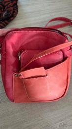 Rode handtas met boodschappentasje, Sieraden, Tassen en Uiterlijk, Tassen | Schoudertassen, Overige merken, Nieuw, Ophalen of Verzenden