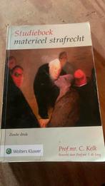 C. Kelk - Studieboek materieel strafrecht, Sociale wetenschap, Ophalen of Verzenden, Zo goed als nieuw, C. Kelk