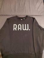 Donkergrijze sweater van " G Star Raw" maat XL, Ophalen of Verzenden, Zo goed als nieuw, Maat 56/58 (XL), Grijs