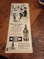 Advertentie Hero citroenlimonade het zonnetje 1961, Verzamelen, Ophalen of Verzenden, Zo goed als nieuw, Overige typen