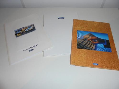 drie Belgische Ford persmappen in één koop, Boeken, Auto's | Folders en Tijdschriften, Zo goed als nieuw, Overige merken, Ophalen of Verzenden