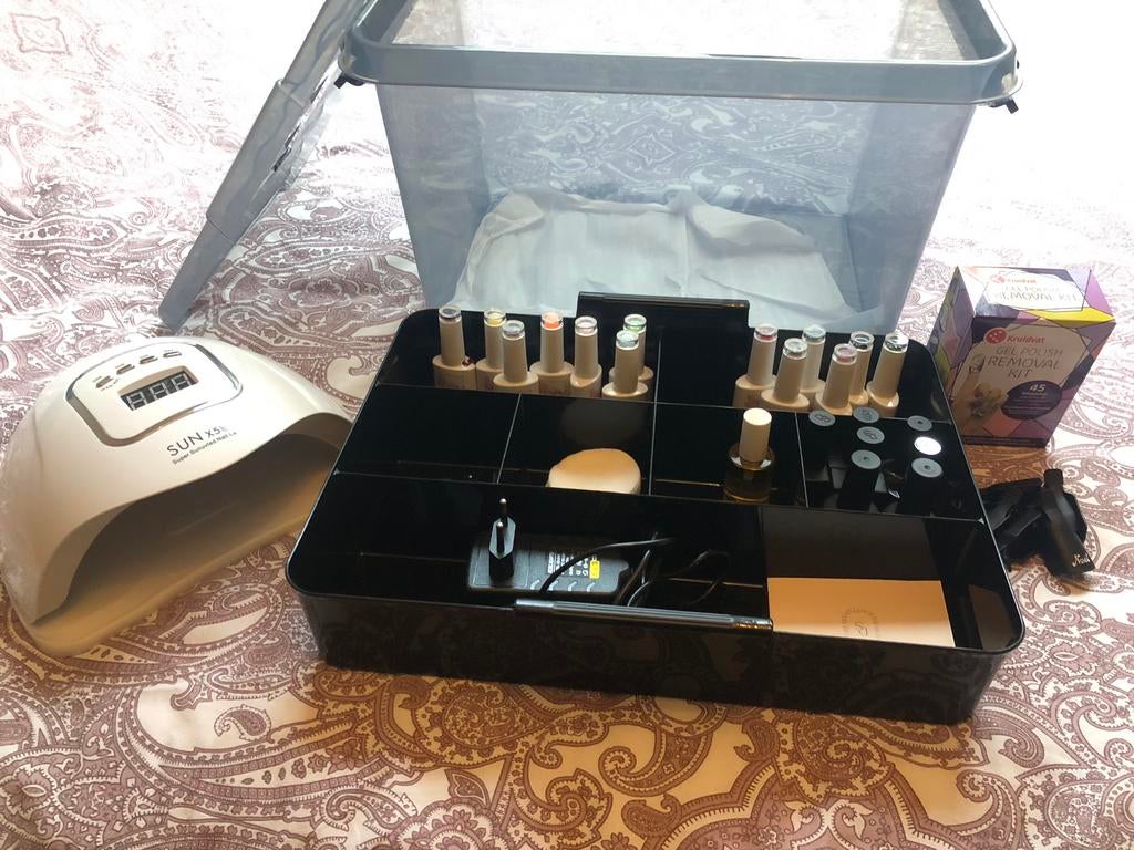 Gellakset met lamp, Ophalen, Gebruikt, Overige kleuren, Handen en Nagels