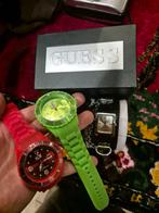 3 Horloges: Guess & Ice Watch, Kunststof, Gebruikt, Guess, Polshorloge