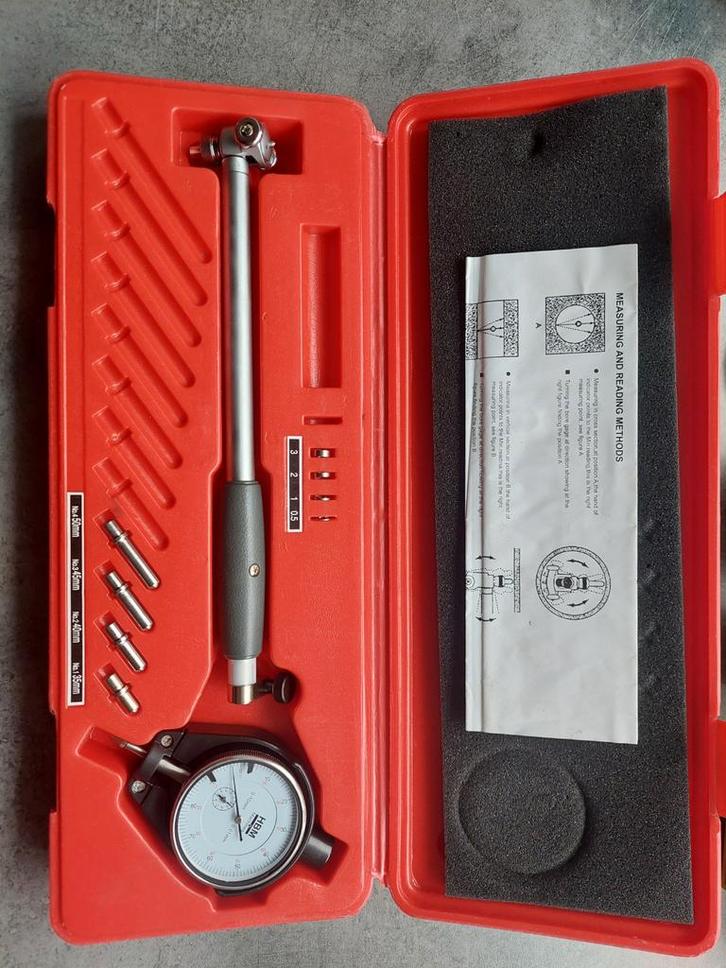 Analoge Binnendiameter Micrometer 35-50mm, Doe-het-zelf en Verbouw, Meetapparatuur, Ophalen of Verzenden