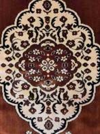 KL20 soepel kleed fluweel bruin camel Perzisch print 188/133, 100 tot 150 cm, 150 tot 200 cm, Rechthoekig, Ophalen of Verzenden