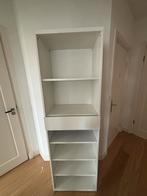 Witte Kast met Planken en la, Huis en Inrichting, Kasten | Boekenkasten, Met plank(en), Ophalen of Verzenden, Zo goed als nieuw
