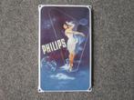 PHILIPS EMAILLE RECLAMEBORD, Ophalen, Zo goed als nieuw, Reclamebord