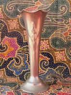 Mooi stel oude silverplate vaasjes uit Engeland 13,3 cm., Ophalen of Verzenden