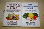 2x Earl Mindell Food Medicine Bible Anti Ageing Bible, Ophalen of Verzenden, Gelezen