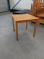 Houten tafel 75x75 cm - 5 stuks op voorraad!, Gebruikt, 50 tot 100 cm, Eenvoudig, Vierkant