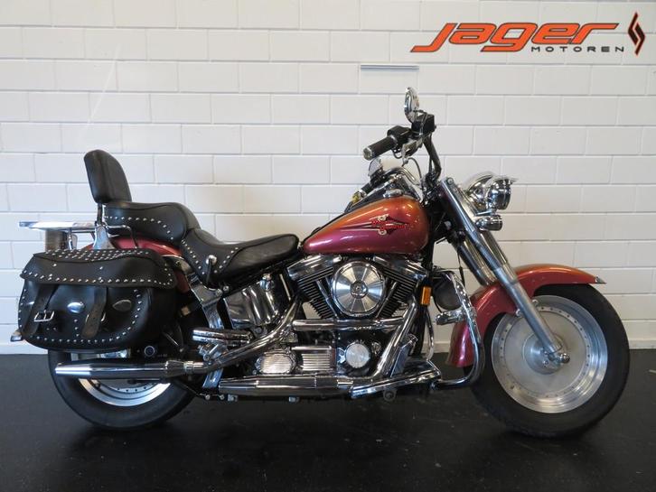 Harley-Davidson FLSTF FAT BOY 1340 EIGENBOUW (bj 1994), Motoren, Motoren | Harley-Davidson, Bedrijf, Chopper