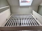 Tweepersoonsbed 210x180 - Wit, Ophalen, Gebruikt, Tweepersoons, 180 cm