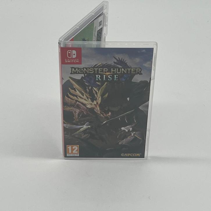 Nintendo Switch Game - Monster Hunter Rise, Spelcomputers en Games, Games | Nintendo Switch, Zo goed als nieuw, Avontuur en Actie