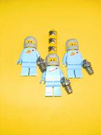 LEGO SPACE LIGHT BLUE CLASSIC SPACEMAN FIGUREN/POPPETJES, Ophalen of Verzenden, Zo goed als nieuw, Losse stenen, Lego