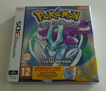 Pokemon Crystal Version, Box Only voor Nintendo 3DS