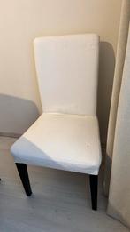 4 IKEA BERGMUND Eetkamerstoelen, Huis en Inrichting, Ophalen, Gebruikt, Wit, Vier