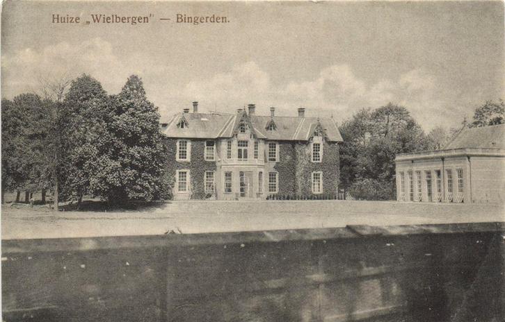 Huize Wielbergen - Bingerden. - gemeente Zevenaar - ongelope, Verzamelen, Ansichtkaarten | Nederland, Ongelopen, Noord-Brabant