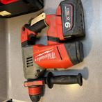 Milwaukee M18 CHPX | Combihamer | 9.0Ah accu | 373548, Boor- en/of Breekhamer, Ophalen of Verzenden, Klopboormechanisme, Gebruikt