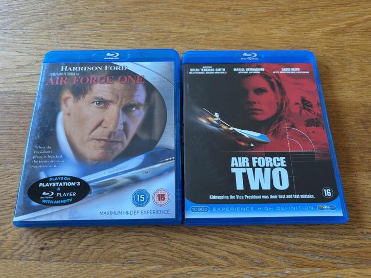 Blu-ray's Air Force One + Air Force Two, Cd's en Dvd's, Blu-ray, Gebruikt, Actie, Ophalen of Verzenden