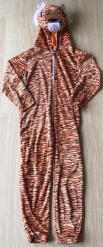 Tijger verkleedpak onesie 122-128, Kinderen en Baby's, Carnavalskleding en Verkleedspullen, Ophalen of Verzenden, Zo goed als nieuw