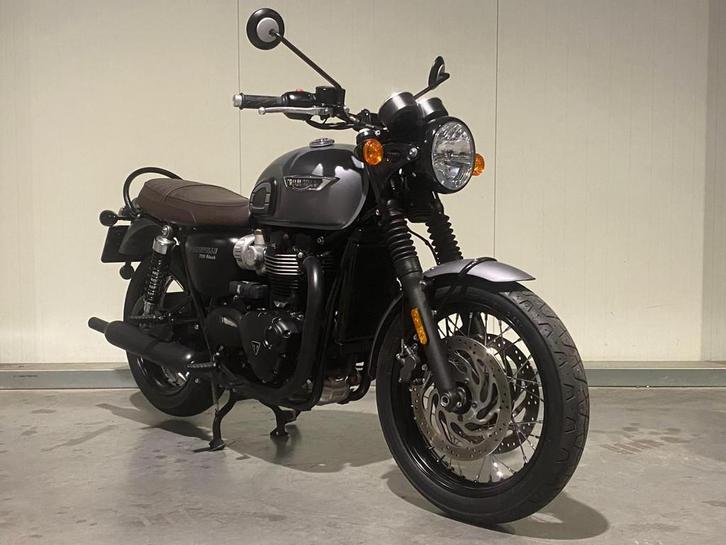 Triumph Bonneville T120 Black | 2.941 km!, Motoren, Motoren | Triumph, Bedrijf, Chopper, meer dan 35 kW, ABS, Handvatverwarming