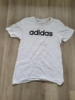 Wit Adidas t-shirt maat M, Wit, Adidas, Gedragen, Verzenden