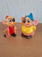 Disney Assepoester Jaq & Gus Beeldjes Vintage, Ophalen of Verzenden