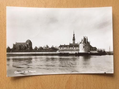 Veere - 1963 - Gezicht op Veere, Verzamelen, Ansichtkaarten | Nederland, Gelopen, Zeeland, 1960 tot 1980, Verzenden