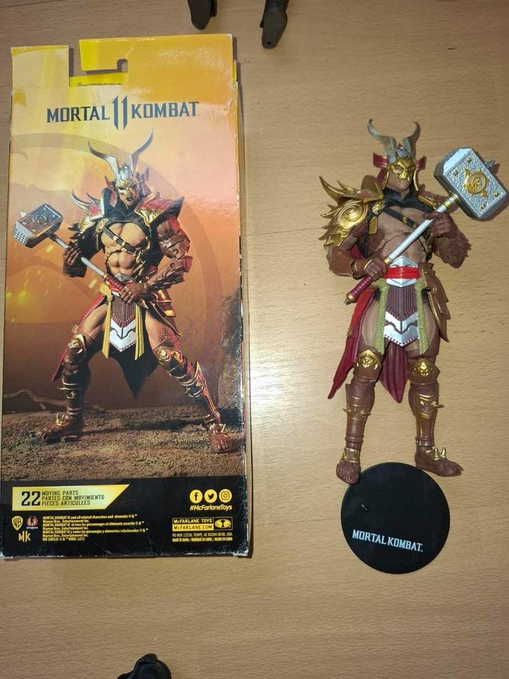 Shao Kahn Action Figure - Mortal Kombat 11, Kinderen en Baby's, Speelgoed | Actiefiguren, Zo goed als nieuw, Ophalen of Verzenden