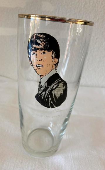 George Harrison- glas ( 1964 ) beschikbaar voor biedingen