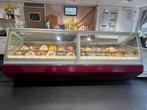 Compleet interieur ijssalon met 2x 18 baks Orion ijsvitrine, Zakelijke goederen, Ophalen, Gebruikt, Koelen en Vriezen