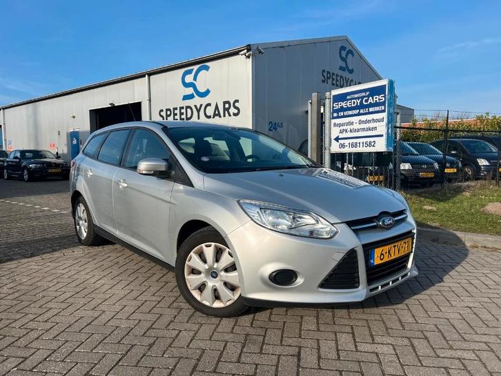 Ford Focus 1.0 Ecoboost Wagon 2013 Grijs, Auto's, Ford, Bedrijf, Te koop, Focus, ABS, Airbags, Airconditioning, Alarm, Bluetooth