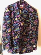 Mr. Vegas / Poker kostuum van Opposuits , 1 x gedragen . maa, Ophalen of Verzenden, Zo goed als nieuw, Maat 42/44 (L), Kleding