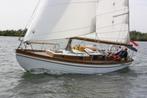 Klassiek hout overnaads zeiljacht Kroes, Watersport en Boten, Ophalen, Gebruikt, Diesel, 9 tot 12 meter