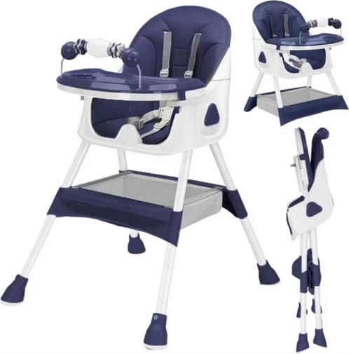 Babystoel - Verstelbaar - Met speelboog - Blauw, Hobby en Vrije tijd, Overige Hobby en Vrije tijd, Nieuw, Verzenden