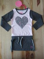 Nieuw roze/grijs jurkje Birds maat 92, Kinderen en Baby's, Kinderkleding | Maat 92, Ophalen of Verzenden, Nieuw, Meisje, Jurk of Rok