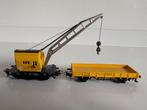Kraanwagen + Lage boord wagen Episode IV-V Marklin Ho, Ophalen, Wisselstroom, Märklin, Nieuw