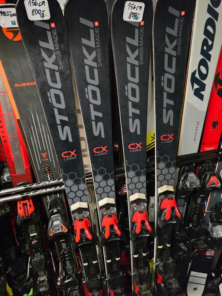 GROOTE VOORRAAD STOCKLI LASER CX SL SX GS MONTERO AX AW AS, Sport en Fitness, Skiën en Langlaufen, Zo goed als nieuw, Ski's, Skiën