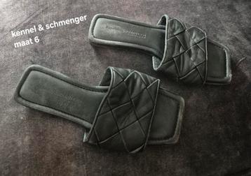 kennel & schmenger slipper maat 6 zwart beschikbaar voor biedingen