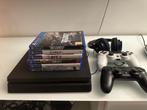 Playstation 4 Slim 500gb with games, controllers and headset, Spelcomputers en Games, Spelcomputers | Sony PlayStation 4, Ophalen