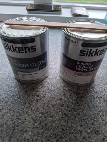 Sikkens Rubbol High Gloss Finura 9016 beschikbaar voor biedingen
