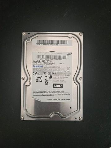 Interne 2TB HDD - Getest & Werkend beschikbaar voor biedingen