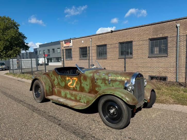Ford Hotrod Roadster Replica V8 Automaat Ratlook Hot Rod, Auto's, Oldtimers, Bedrijf, Benzine, Cabriolet, Handgeschakeld, Overige kleuren