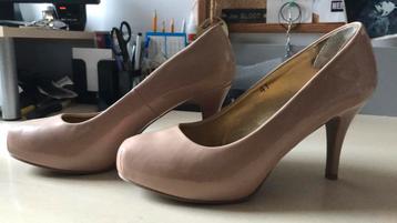 Nude pumps, maat 41, 10cm hak. 