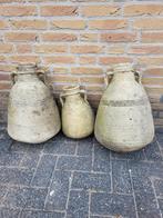 Oude antieke potten en schalen - landelijke decoratie, Ophalen, Zo goed als nieuw