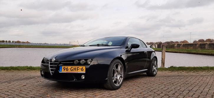 Alfa Romeo Brera 2006 Zwart, Auto's, Alfa Romeo, Particulier, Brera, ABS, Airbags, Airconditioning, Alarm, Bluetooth, Boordcomputer
