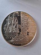 Zeldzame 1997 - Penning '300 jaar Nederland-Rusland', Ophalen of Verzenden, Overige materialen